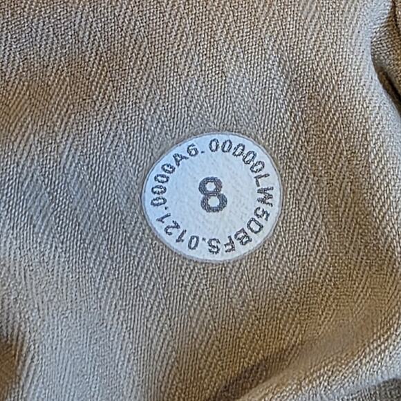 Lululemon Beyond The Studio Pant Slim Women's Size 8 Small Cafe Au Lait Swift - Picture 6 of 8